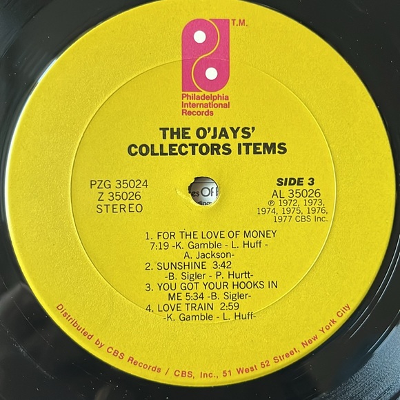 The O’Jays - “Collectors Item” Vinyl 2x LP - Picture 6 of 7